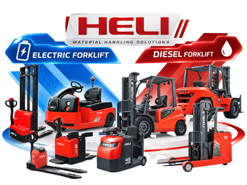 จำหน่าย และ ให้เช่า รถฟอร์คลิฟท์ใหม่ยี่ห้อ HELI